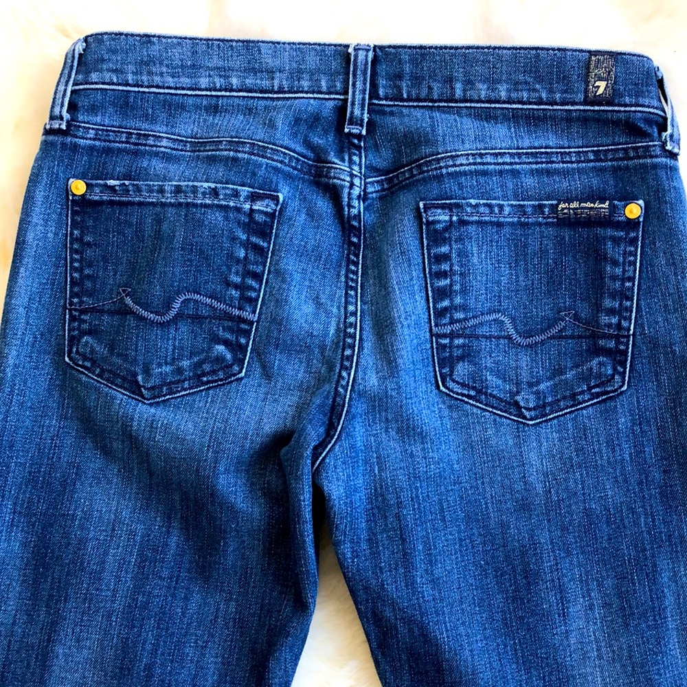 7 For All Mankind Josefina Skinny Boyfriend Size 26 - Picture 4 of 11